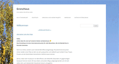 Desktop Screenshot of grenzhaus.de