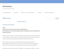 Tablet Screenshot of grenzhaus.de
